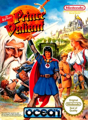 Legend of Prince Valiant, The (Europe) box cover front